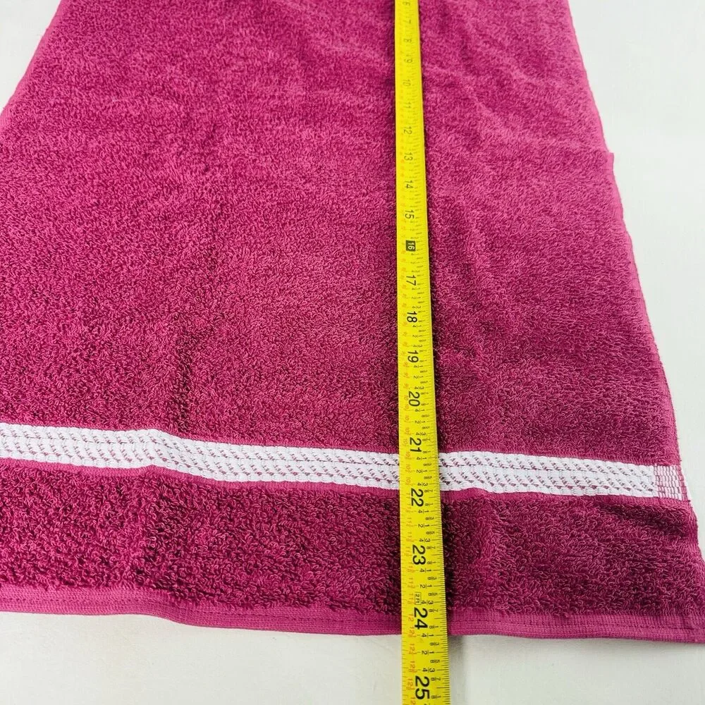 Vintage Home Collection Guest Hand Towels 16 X 25 Bathroom‎ Berry Set of 2 New